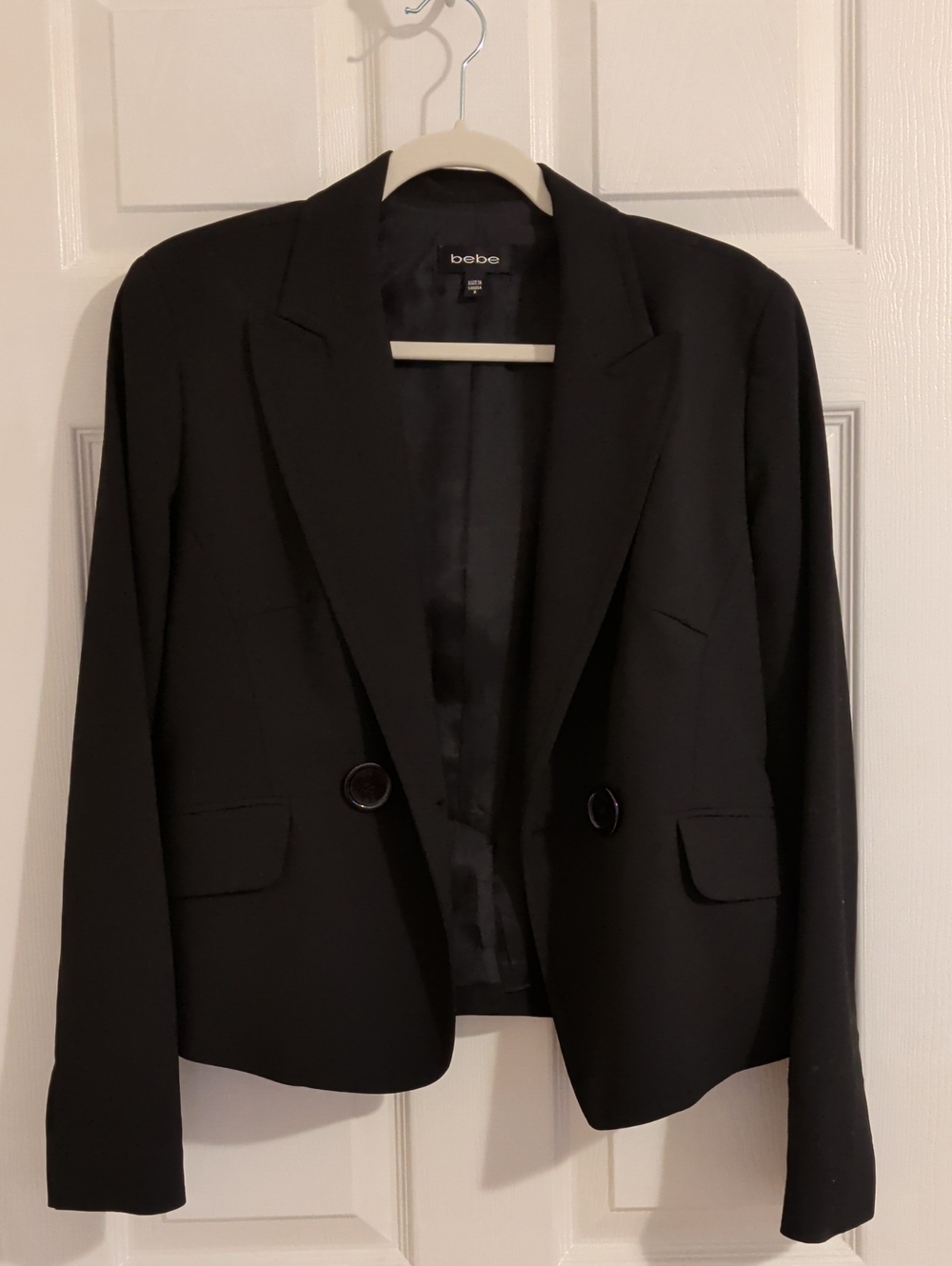 bebe Black Tailored Blazer